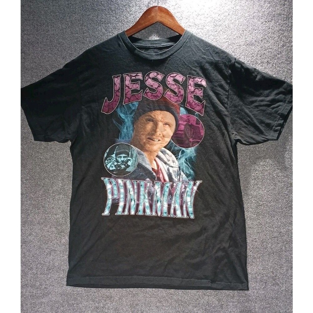 Men’s Breaking Bad Jesse Pinkman  Black T-shirt Size L